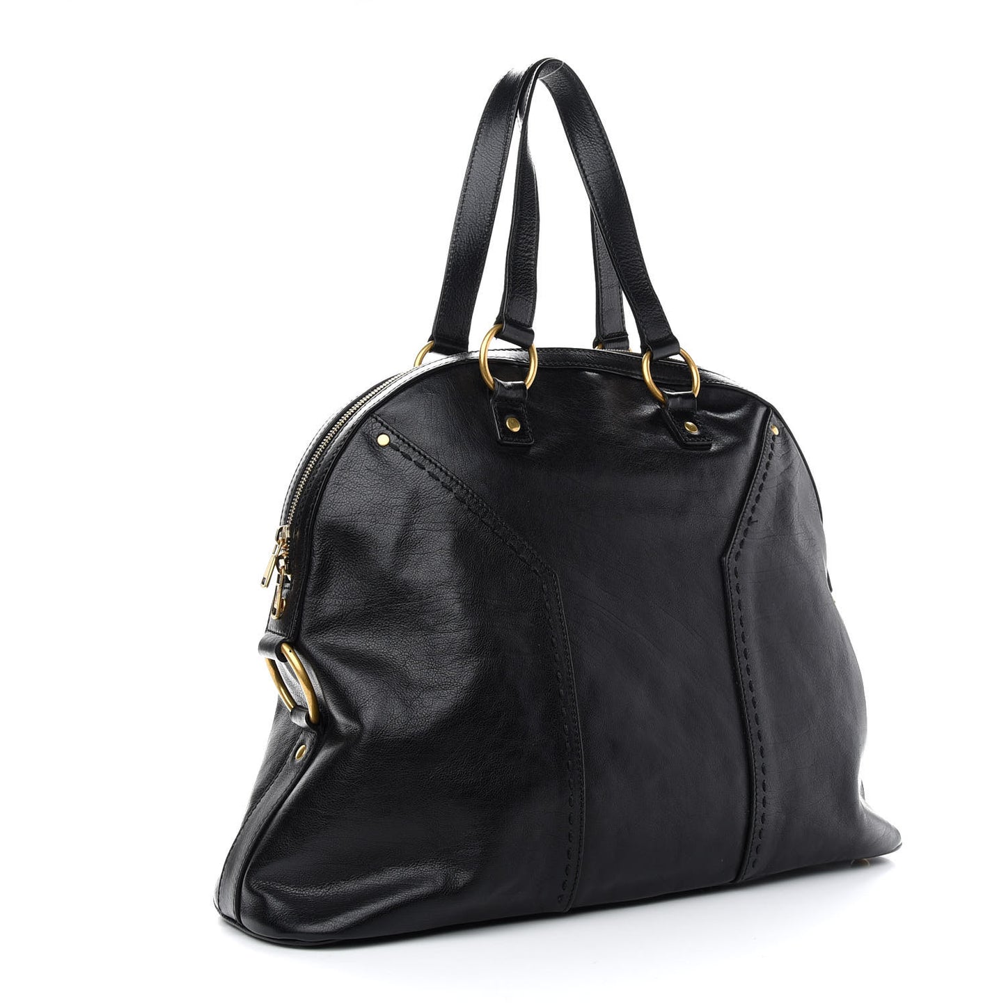 Calfskin Oversized Muse Black