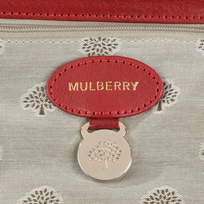 Mulberry Classic Grain Calfskin Small Lily Red 9 of 11