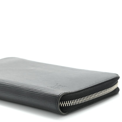 Louis Vuitton Epi Zippy Organizer Wallet Black 9 of 10