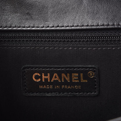 Chanel Lambskin Quilted Large Boy Flap Black 6 of 14