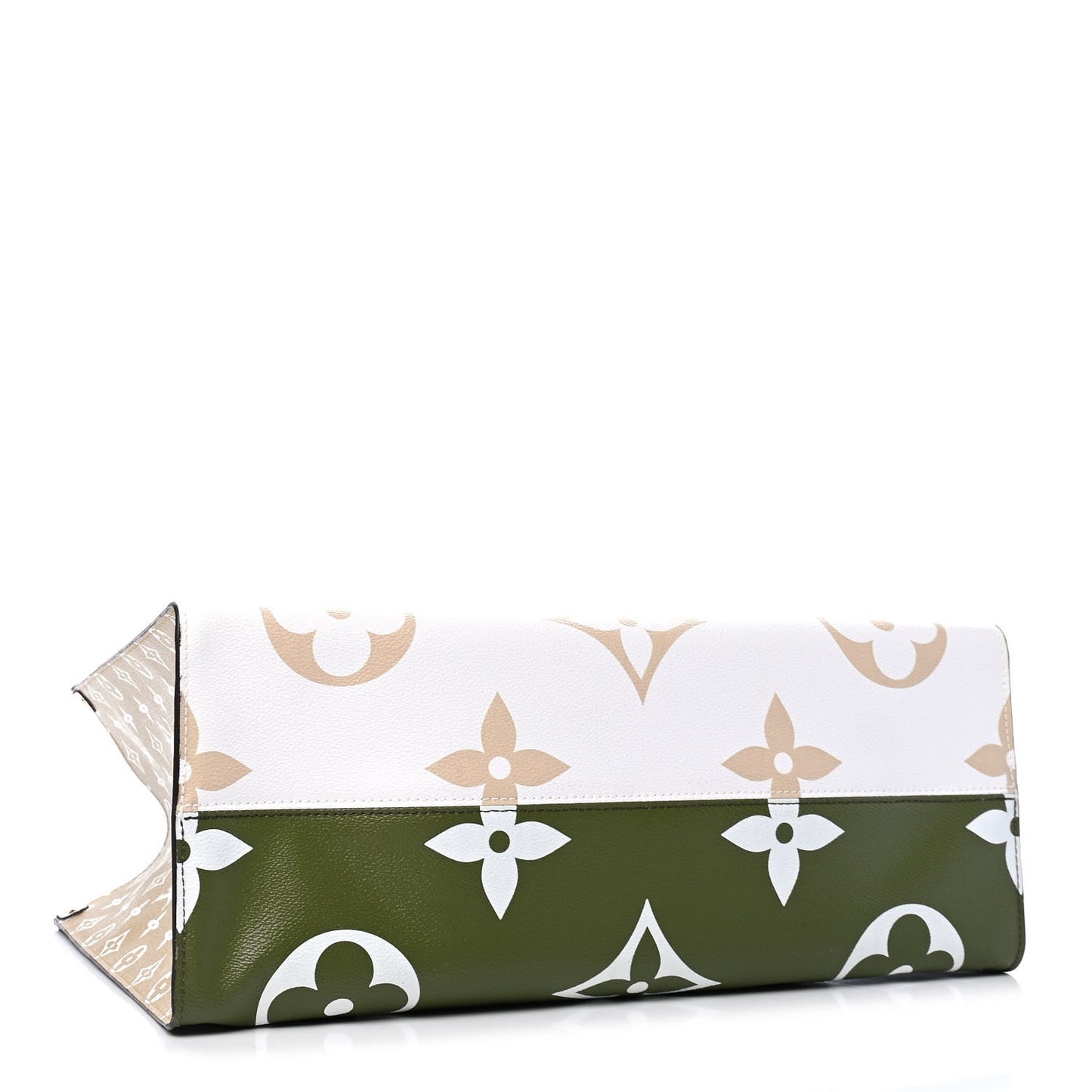 Monogram Giant Onthego GM Kaki Beige