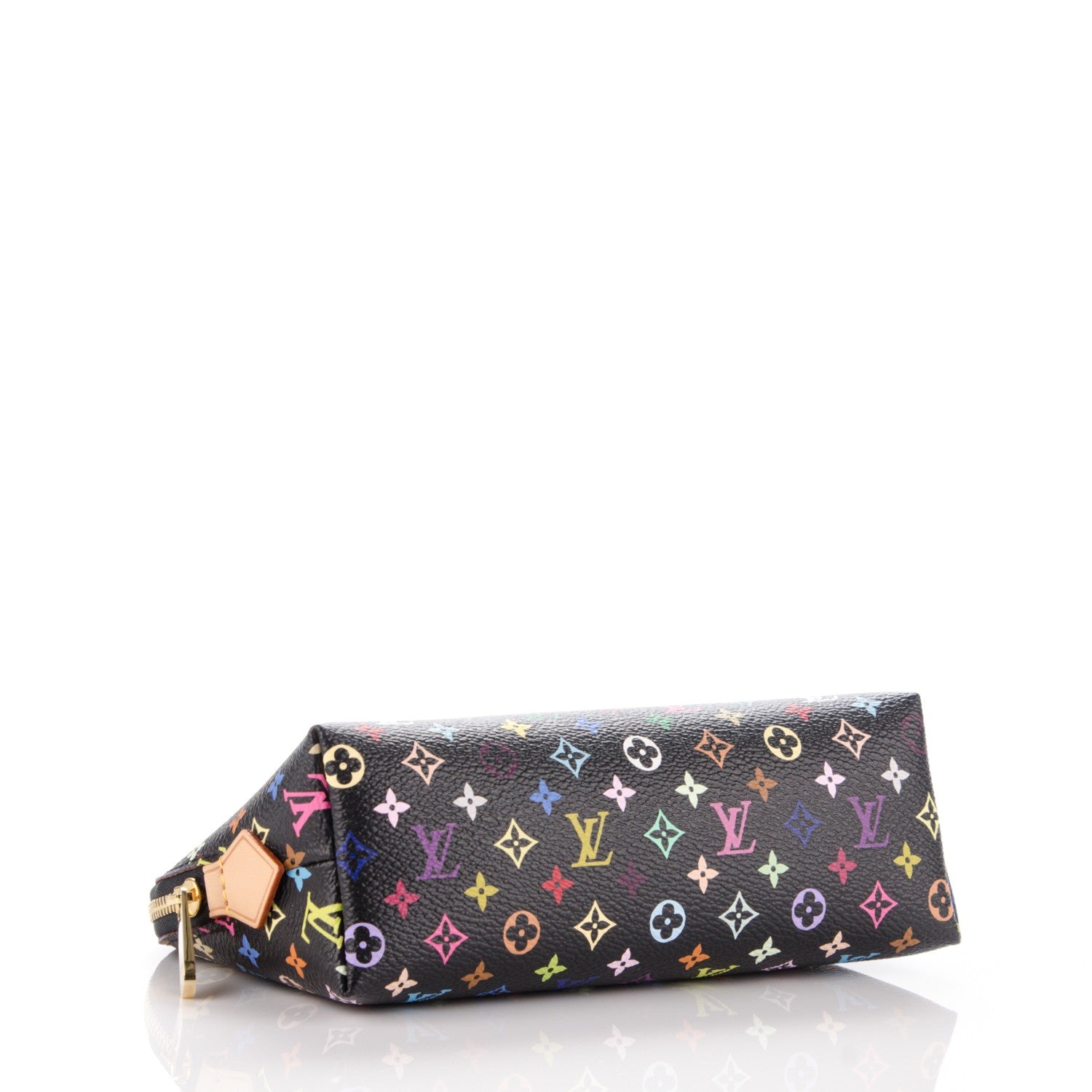 Louis Vuitton Monogram Multicolor Cosmetic Pouch Black Grenade 4 of 6
