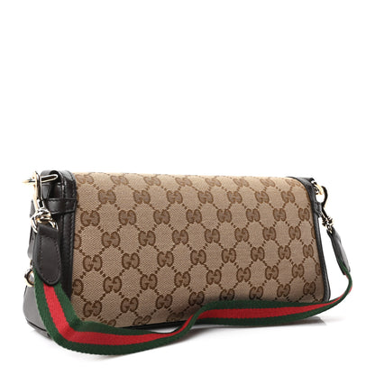 Gucci GG Monogram Small Luce Shoulder Bag Beige Ebony 3 of 10