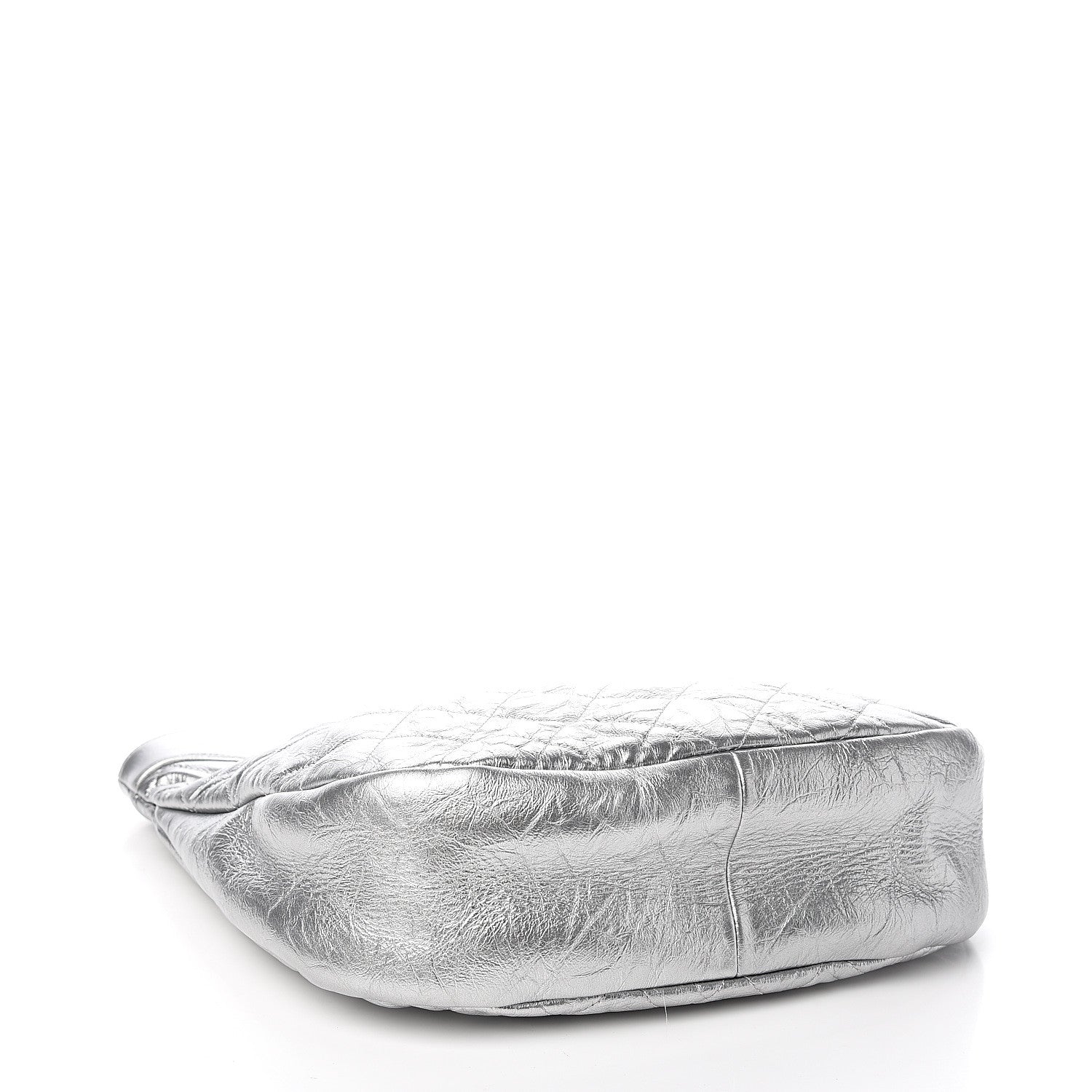 Chanel Metallic Crumpled Calfskin Small 31 Shopping Bag Silver 3 of 10