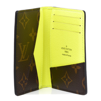 Louis Vuitton Monogram Pocket Organizer NM Yellow 5 of 6