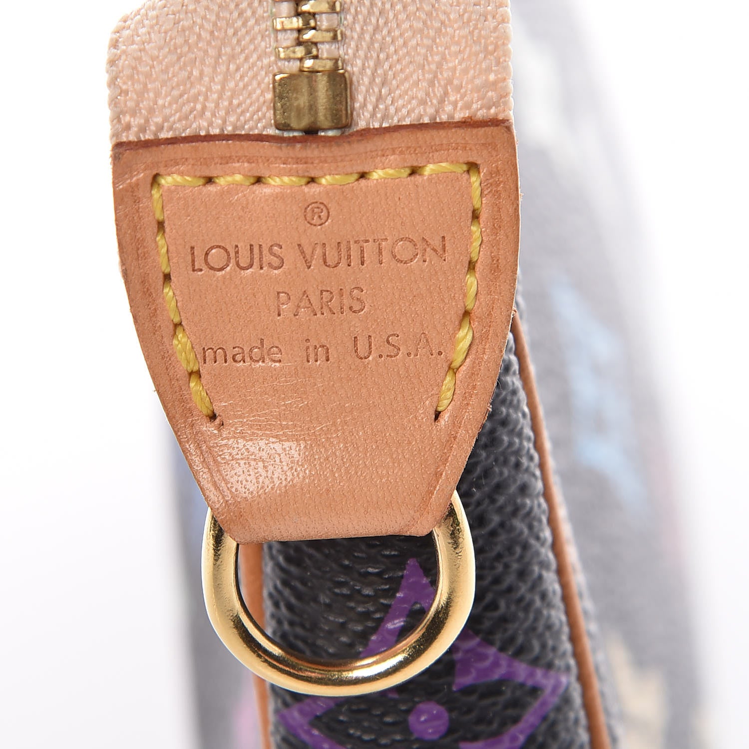 Louis Vuitton Monogram Multicolor Pochette Accessories Black 7 of 13