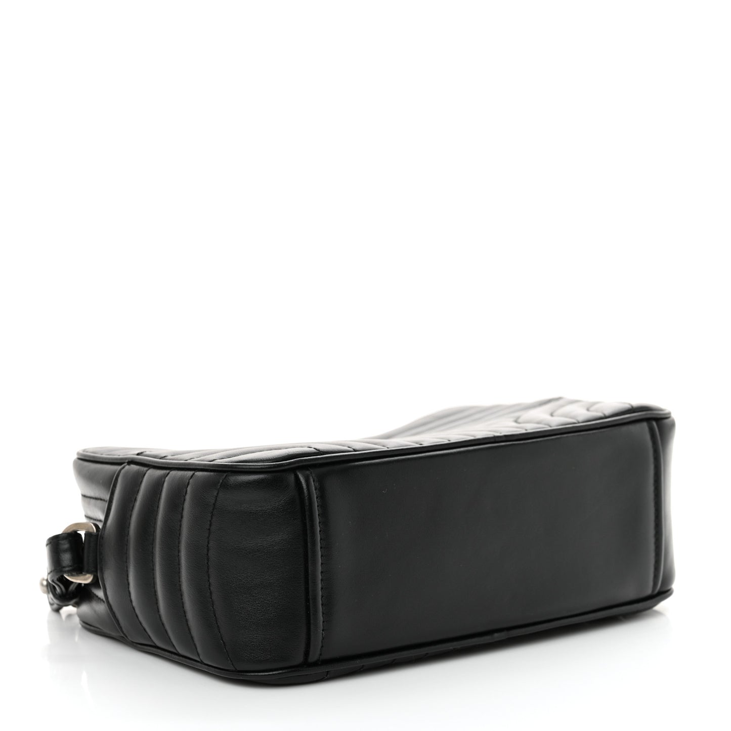 Soft Calfskin Diagramme Camera Bag Black