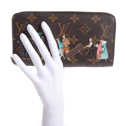 Louis Vuitton Monogram Illustre Zippy Wallet Rose 2 of 8
