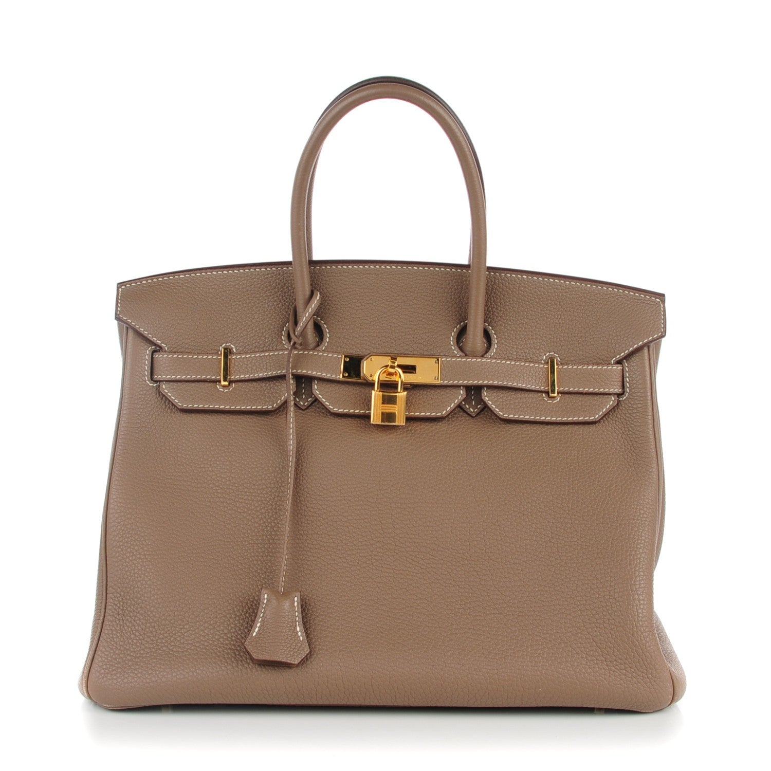 Hermes Togo Birkin 35 Etoupe 1 of 22