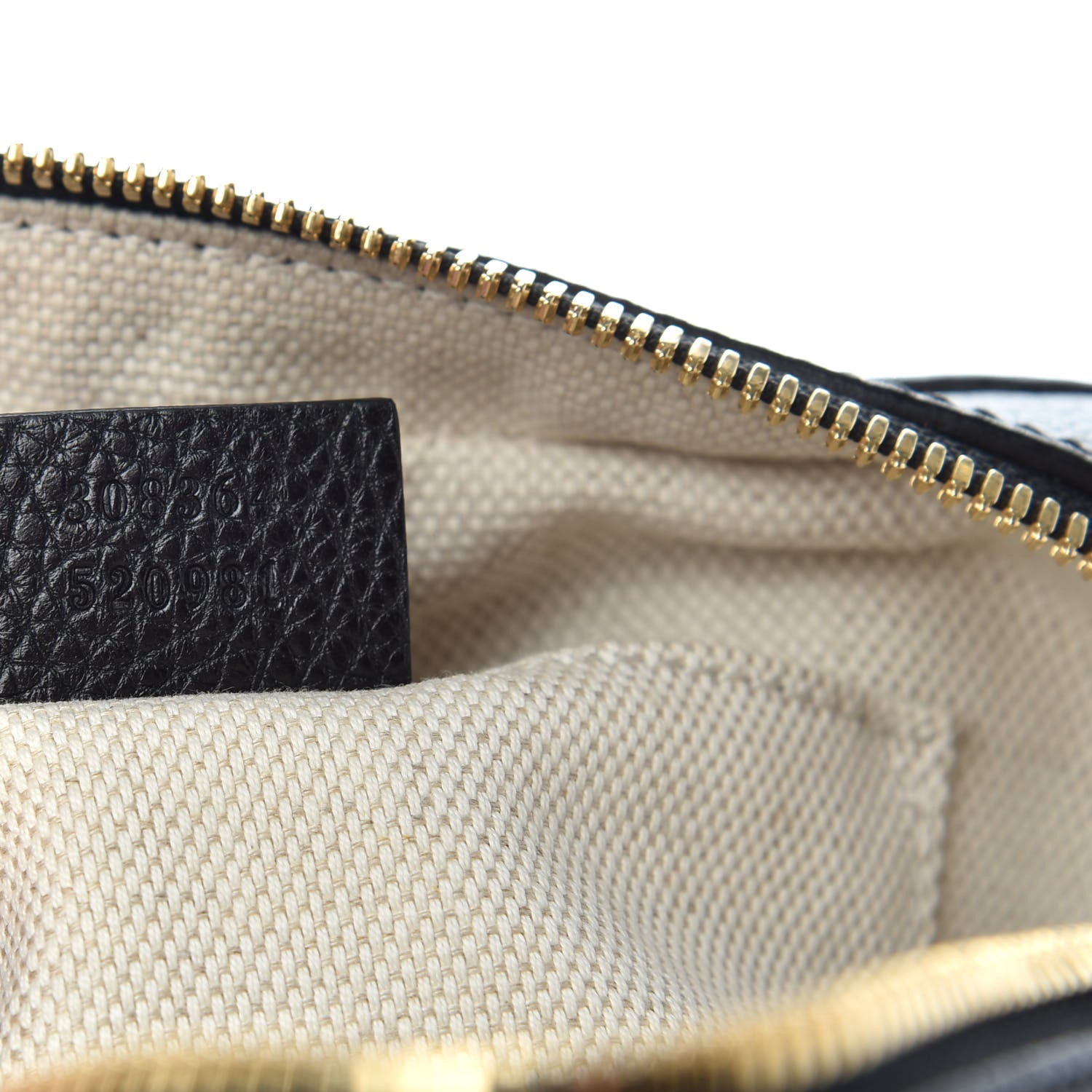 Gucci Pebbled Calfskin Small Soho Disco Bag Black 7 of 8