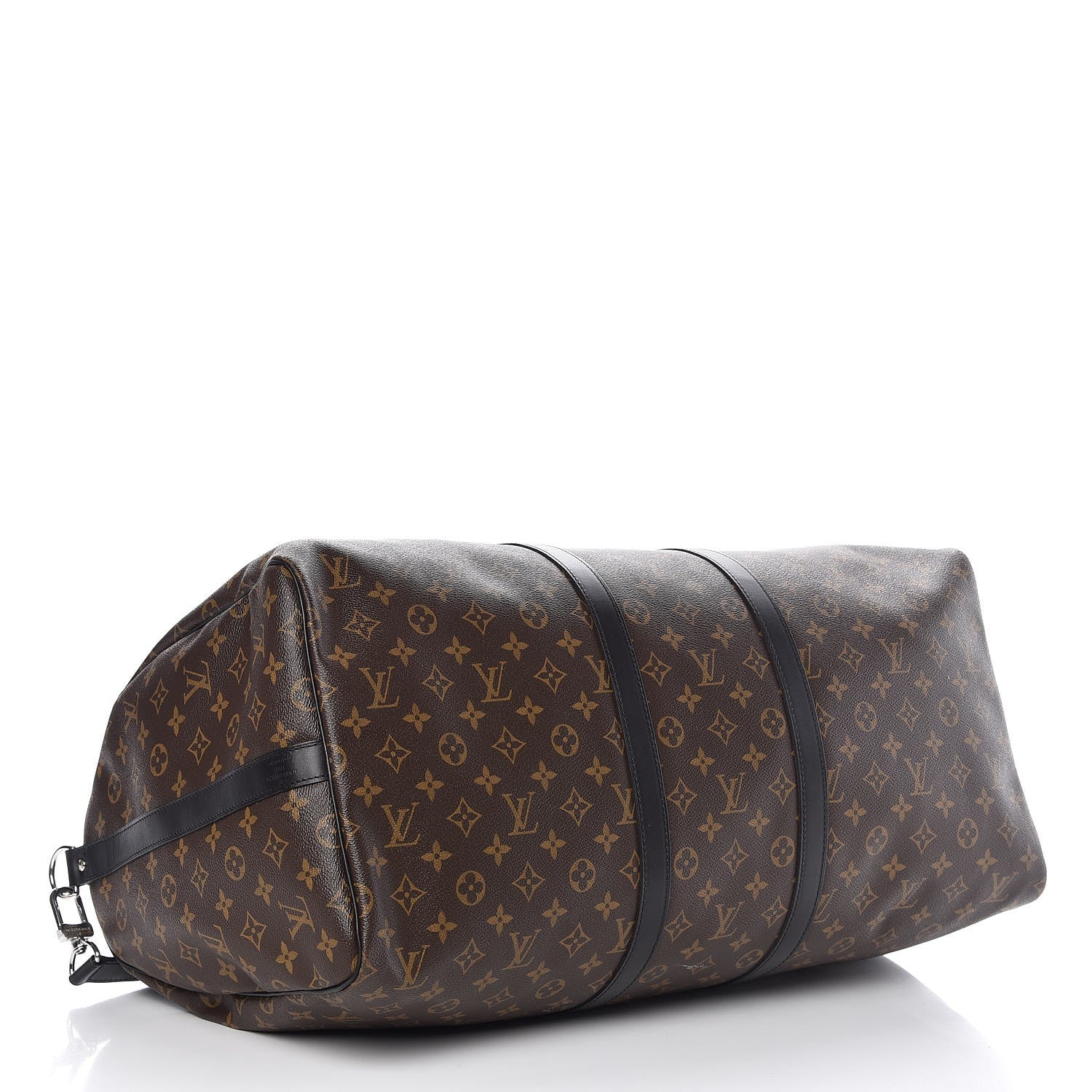 Louis Vuitton Monogram Macassar Keepall Bandouliere 55 4 of 9