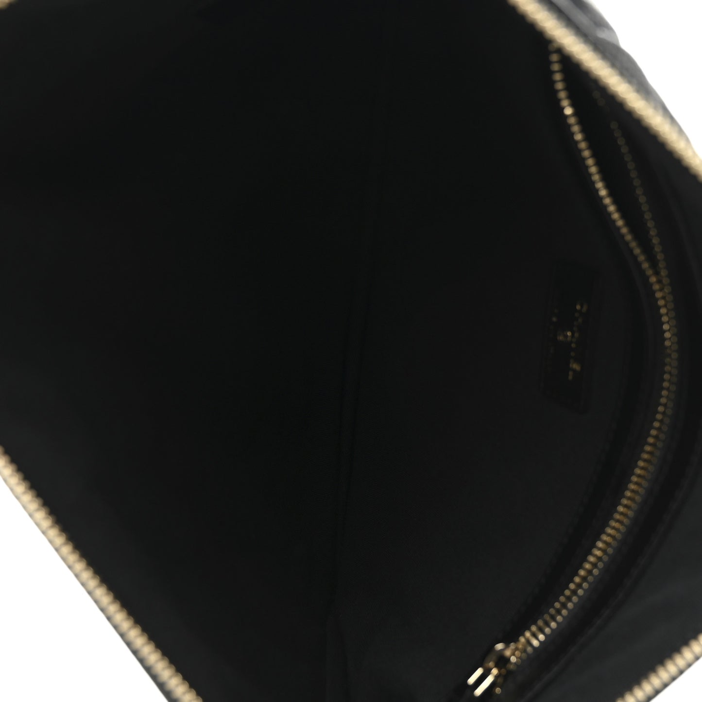 Caviar Quilted Medium Boy Cosmetic Case Black
