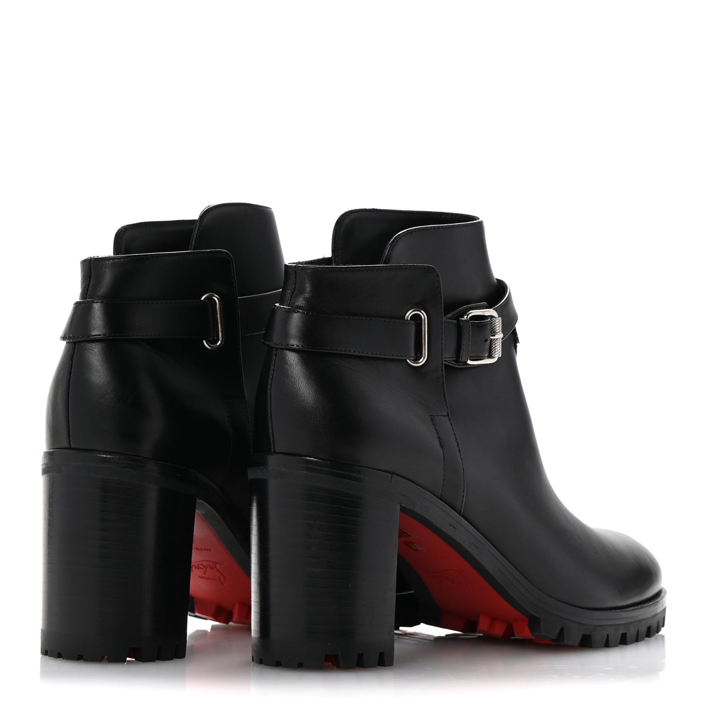 Calfskin Communa 70 Ankle Boots 38 Black