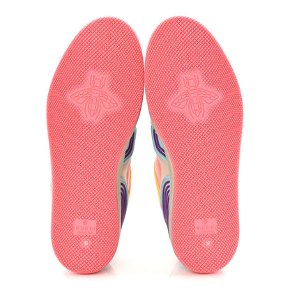 Gucci Demetra Womens Basket Low Top Sneakers 39 Spongy Azure Great White Mystic White Box Pink 6 of 10