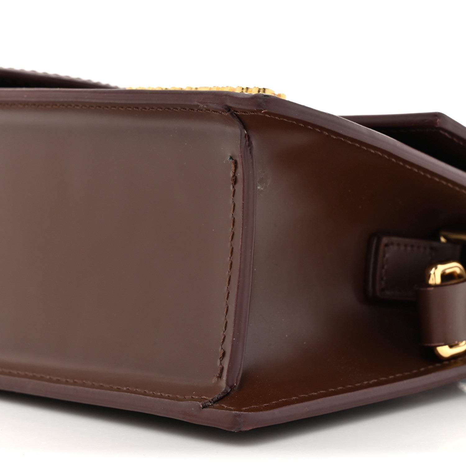 Jacquemus Smooth Calfskin Le Grand Bambino Dark Brown 8 of 16