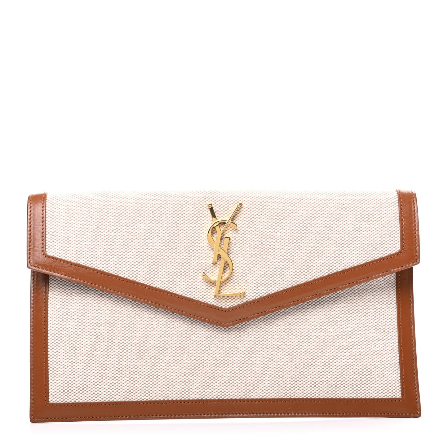 Canvas Uptown Pouch Natural Beige Brick