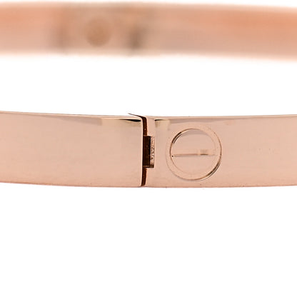 Cartier 18K Pink Gold Small LOVE Bracelet 16 6 of 7