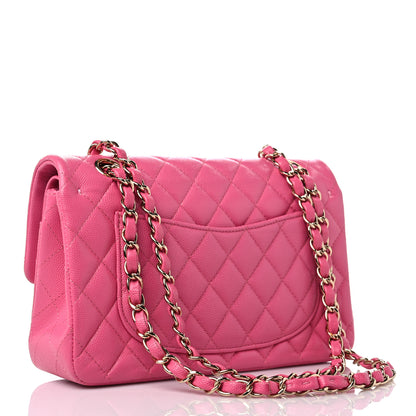 Chanel Caviar Quilted Small Double Flap Pink 3 of 12