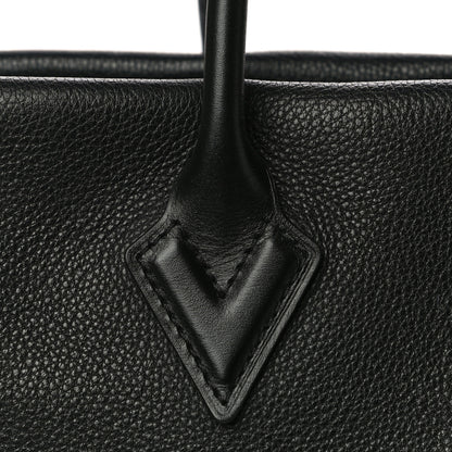 Louis Vuitton Veau Cachemire Tote W PM Black 17 of 18