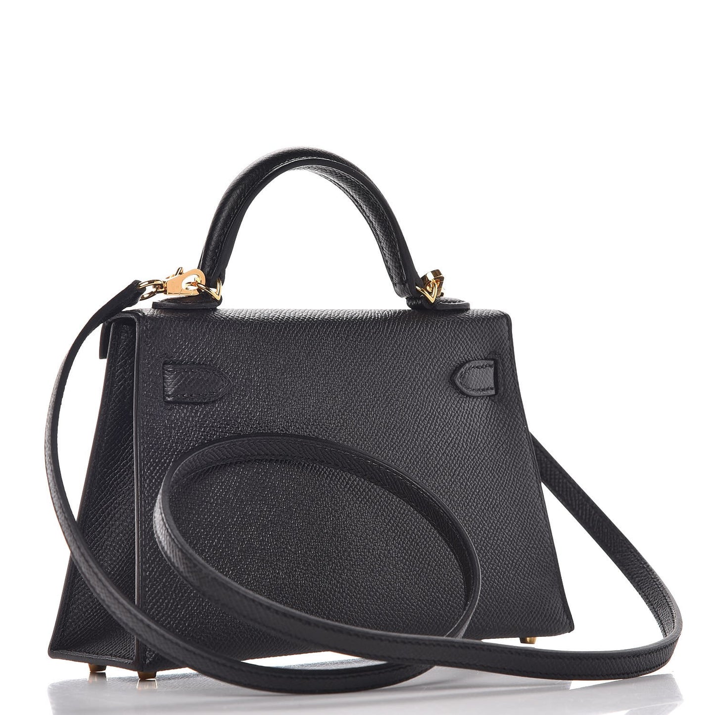 Epsom Mini Kelly Sellier 20 Black