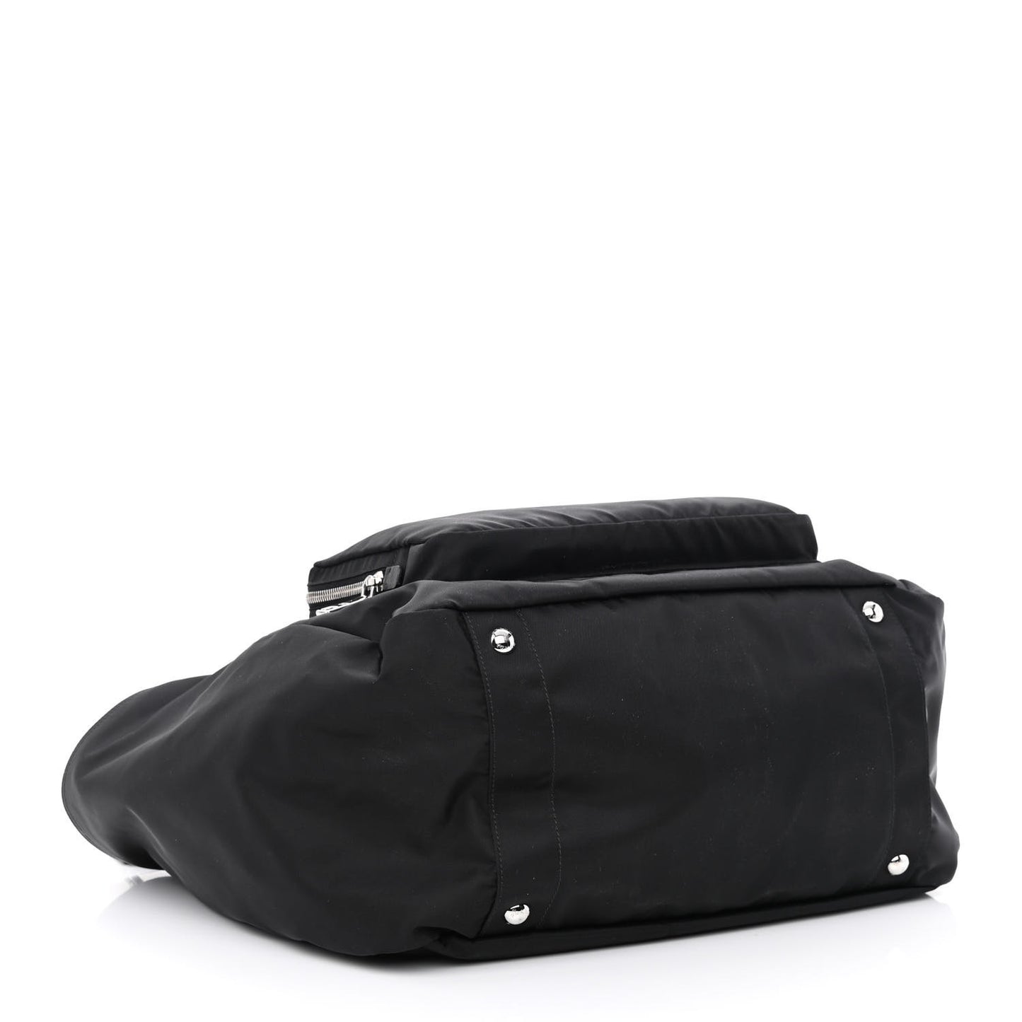 Nylon Vela Baby Bag Black