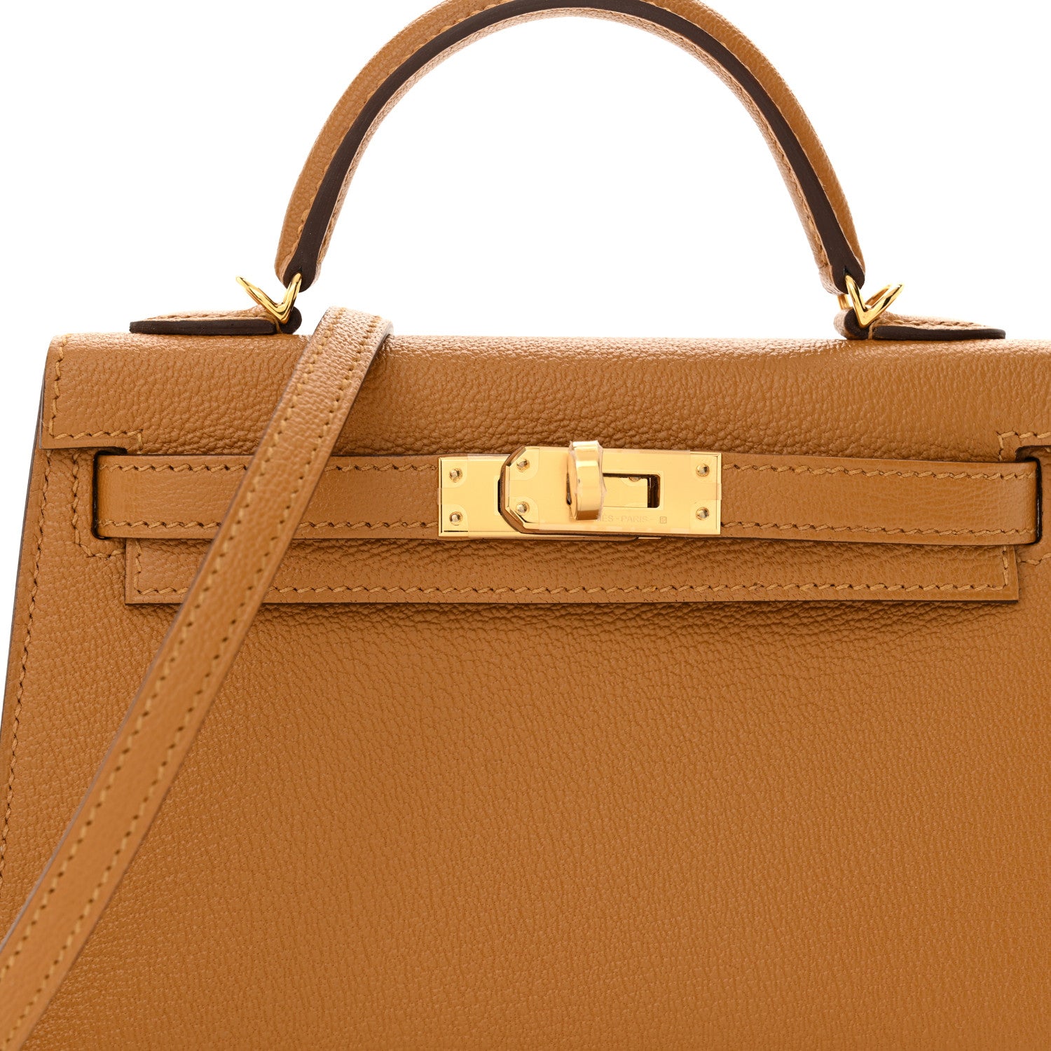 HERMÈS SELIER フリスビー オレンジ Hermes Verso Mini Kelly 20 Sellier Bag Feu & Terre Battue