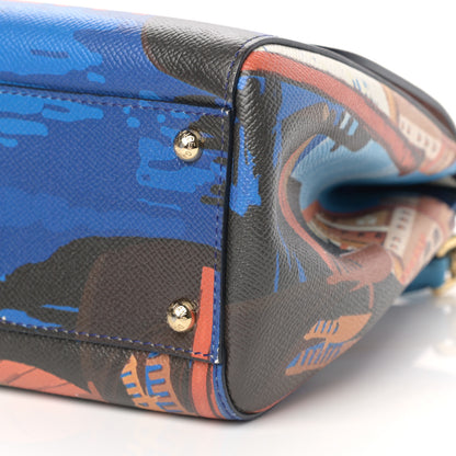 Dolce & Gabbana Dauphine Venezia Printed Medium Miss Sicily Satchel Multicolor 15 of 34