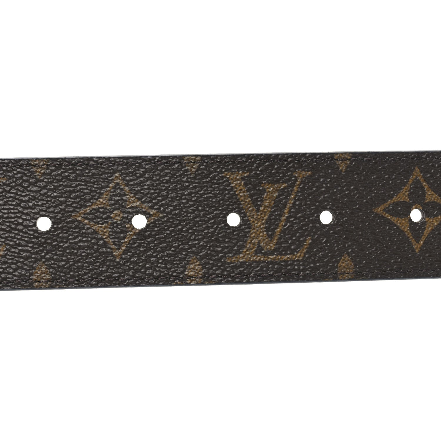 Louis Vuitton Monogram Epi 35mm LV Circle Reversible Belt 75 30 Black 3 of 5