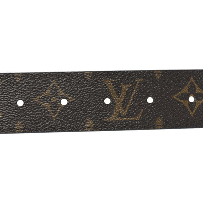 Louis Vuitton Monogram Epi 35mm LV Circle Reversible Belt 75 30 Black 3 of 5