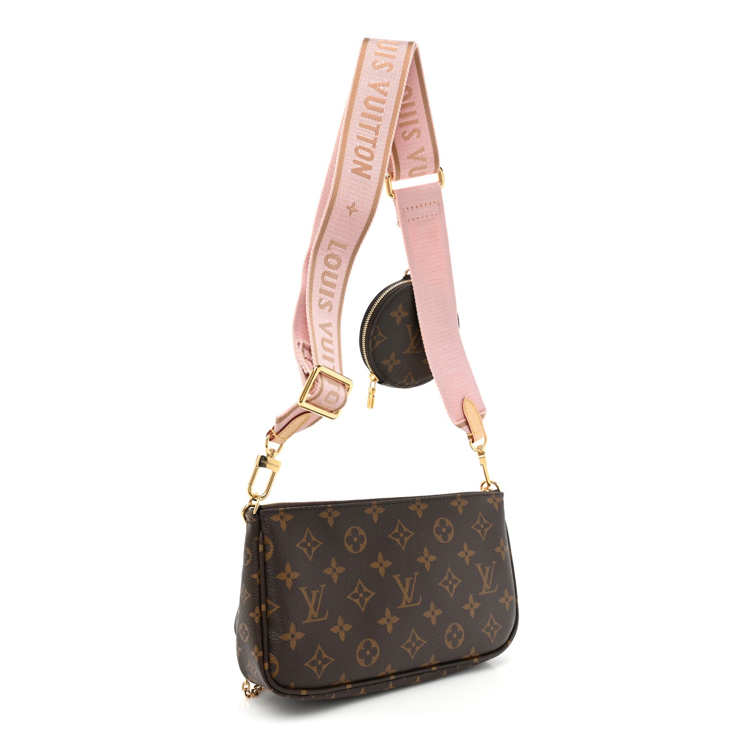 Louis Vuitton Monogram Multi Pochette Accessories Rose Clair 2 of 12