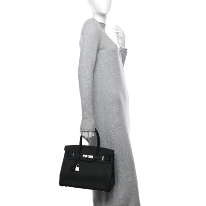 Hermes Togo BIRKIN 30 Black 2 of 11