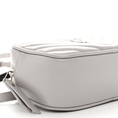 Saint Laurent Calfskin Matelasse Monogram Lou Belt Bag Grey 9 of 10