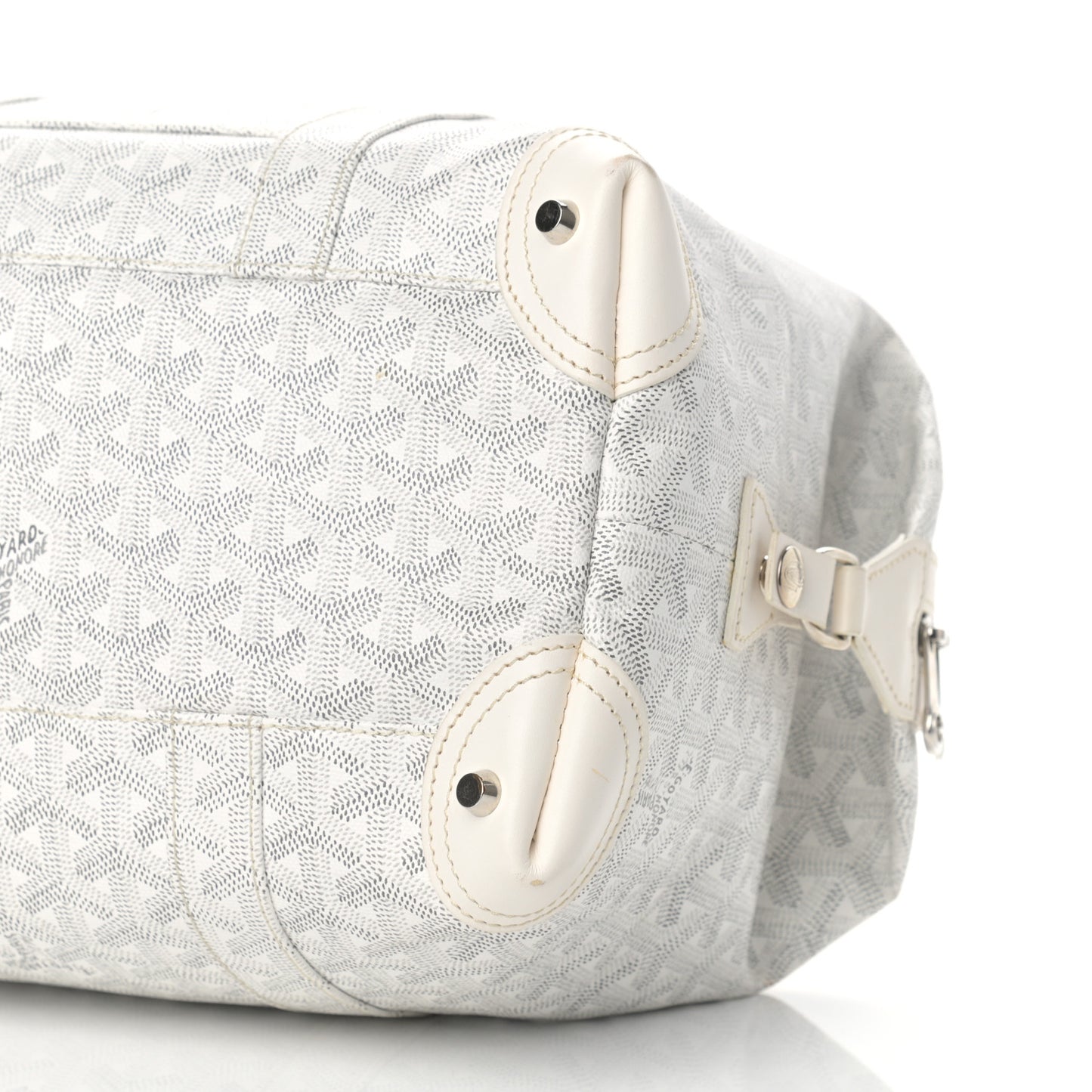 Goyardine Boeing 30 White