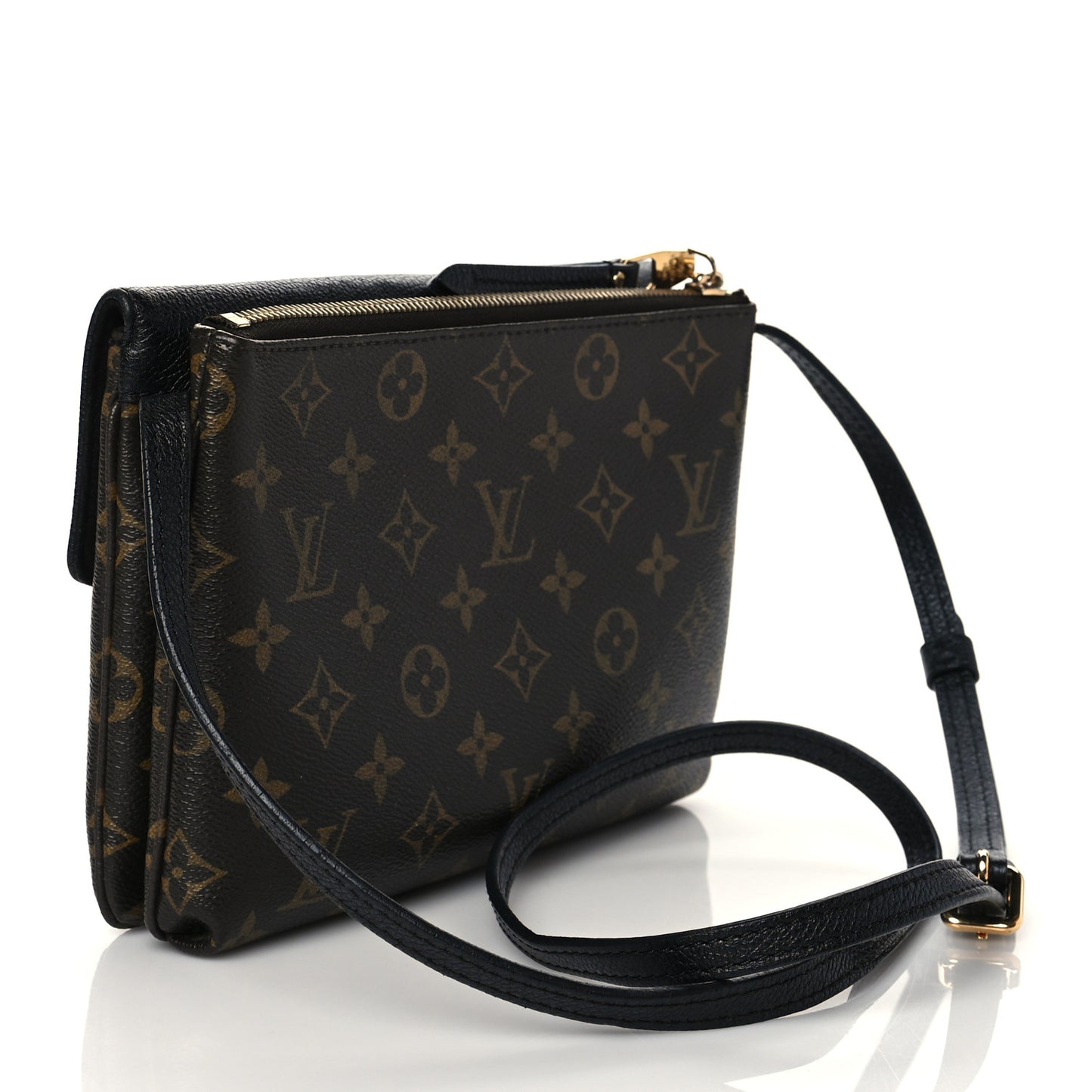 Monogram Twice Pochette Black