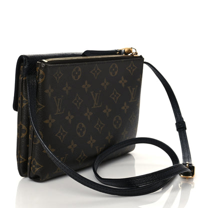 Louis Vuitton Monogram Twice Pochette Black 3 of 10