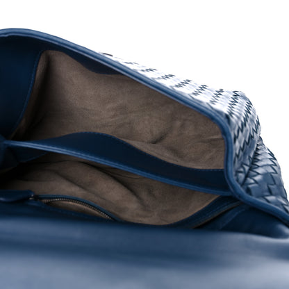 Bottega Veneta Nappa Intrecciato Small Olimpia Bag Denim 5 of 12