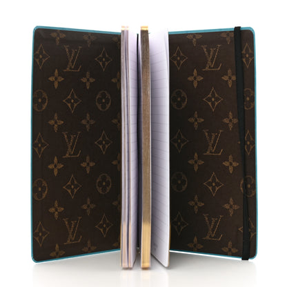 Louis Vuitton LV x TM Jane Superflat Notebook MM Turquoise 5 of 6