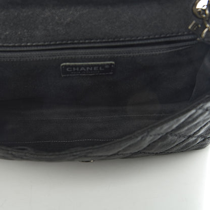 Chanel Caviar Double Stitch Medium Flap Black 5 of 11