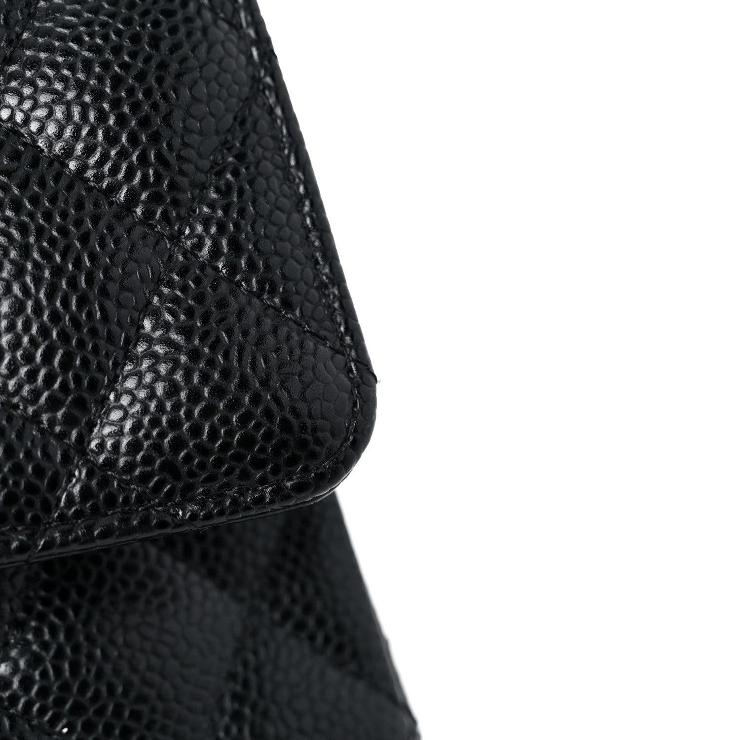 Chanel Caviar Quilted Medium Double Flap Black 13 of 18