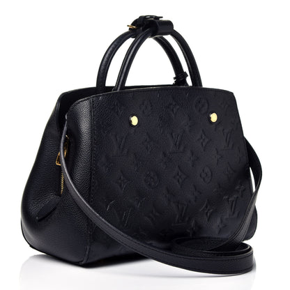 Louis Vuitton Empreinte Montaigne BB Black 4 of 10