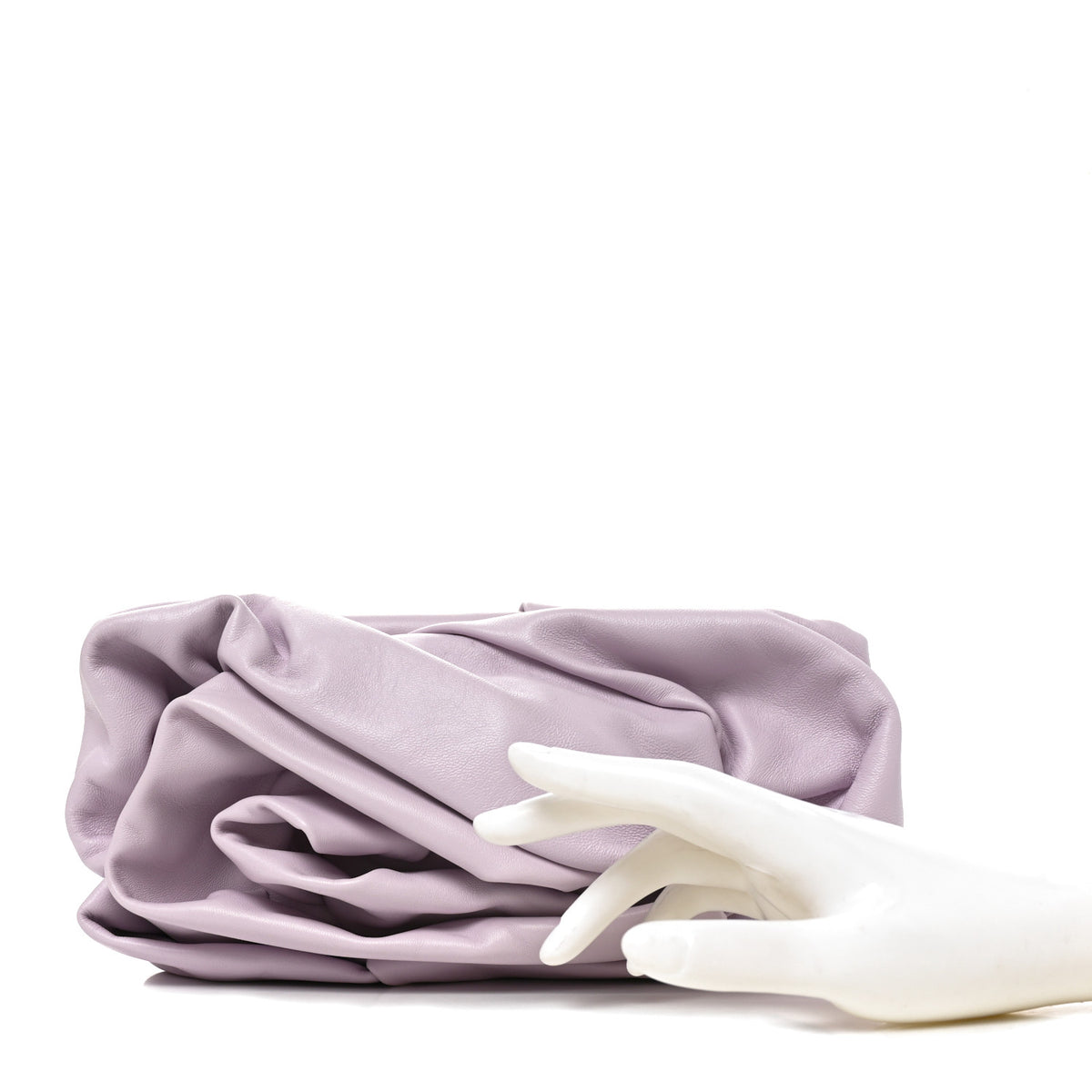 Burberry Lambskin Rose Clutch Haze 2 of 9
