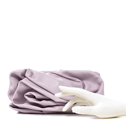 Burberry Lambskin Rose Clutch Haze 2 of 9