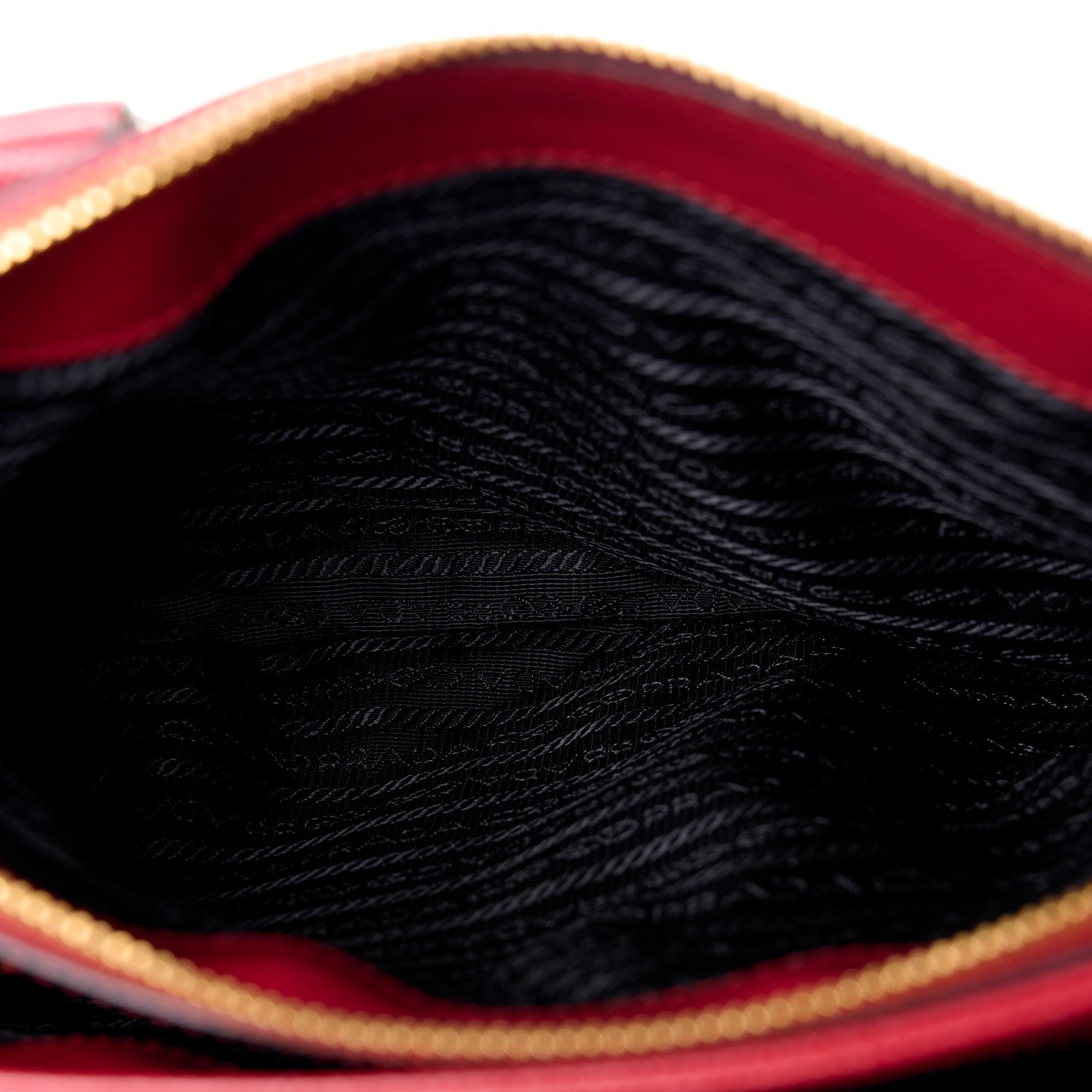 Prada Saffiano Medium Galleria Double Zip Tote Fuoco 8 of 14
