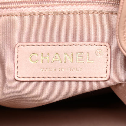 Chanel Lambskin Caviar Lovely Chains Drawstring Bag Pink 6 of 16