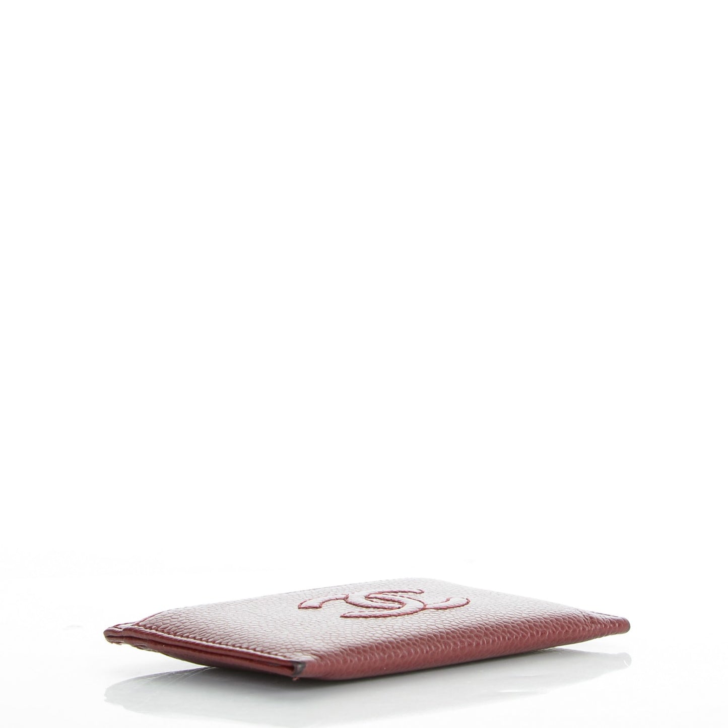 Caviar Timeless CC Card Holder Burgundy