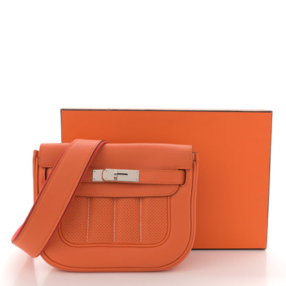 Hermes Swift Mini Sac Berline Orange 15 of 15