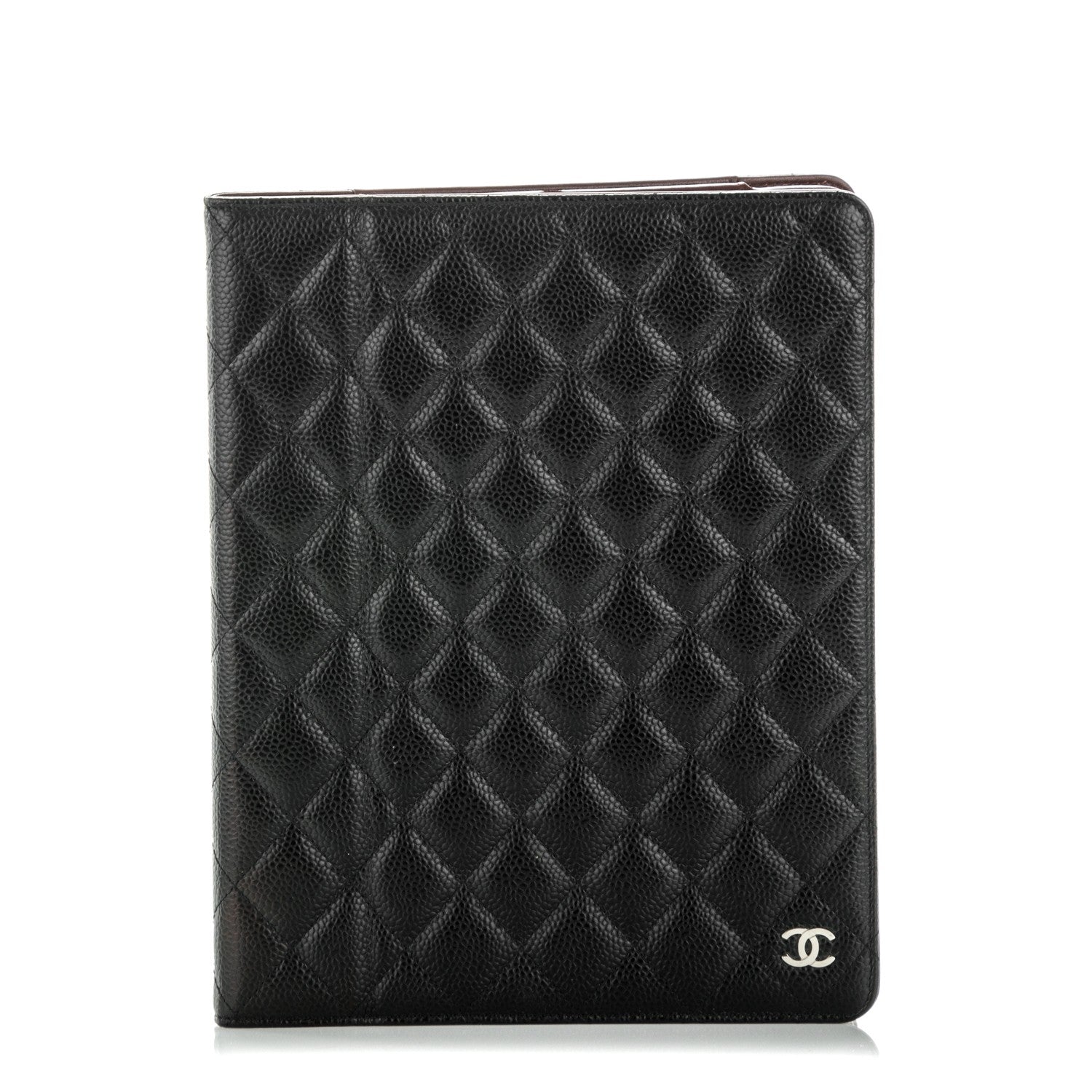 Chanel Caviar Quilted iPad Case Black 1 of 8