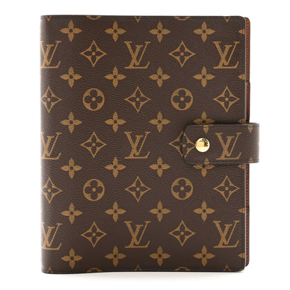 Louis Vuitton LOUIS VUITTON Monogram Large Ring Agenda Cover 1 of 8
