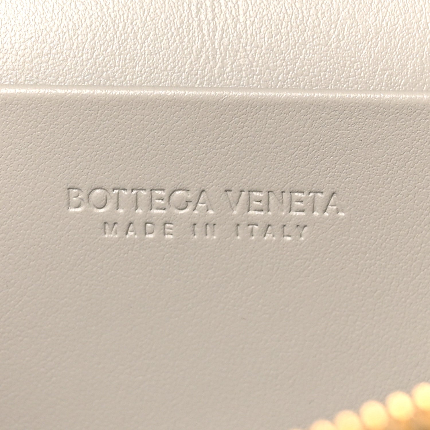 Bottega Veneta Calfskin Intrecciato Bang Bang Vanity Case Limestone 6 of 9