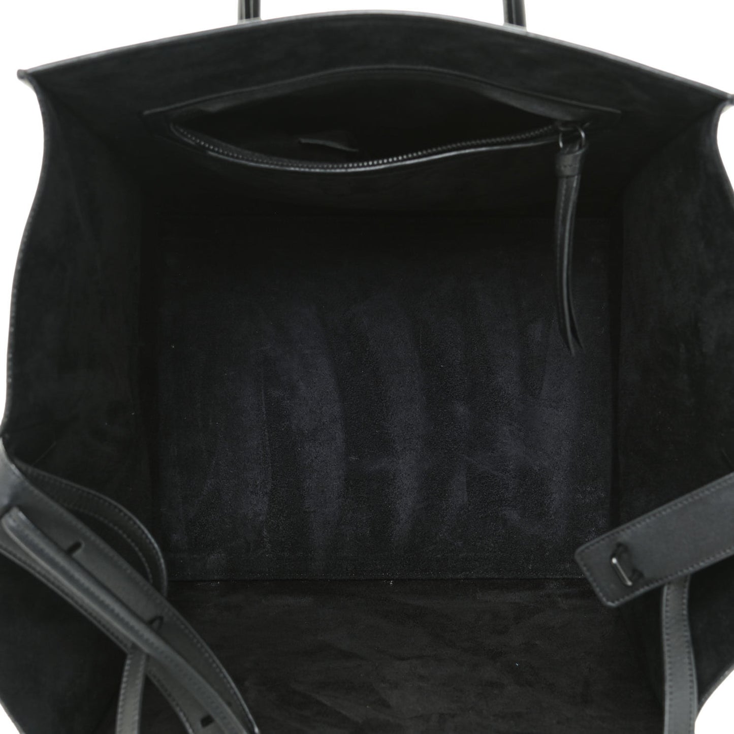 Supple Calfskin Medium Phantom Luggage Black